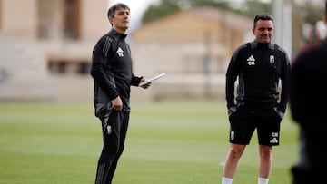 14/05/25 GRANADA PRIMER ENTRENAMIENTO DE PACHETA COMO ENTRENADOR