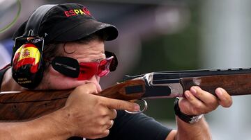 Alberto Fernández roza la final de foso.