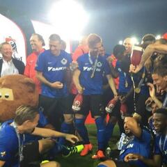 Izquierdo campeón con Brujas de la Supercopa de Bélgica