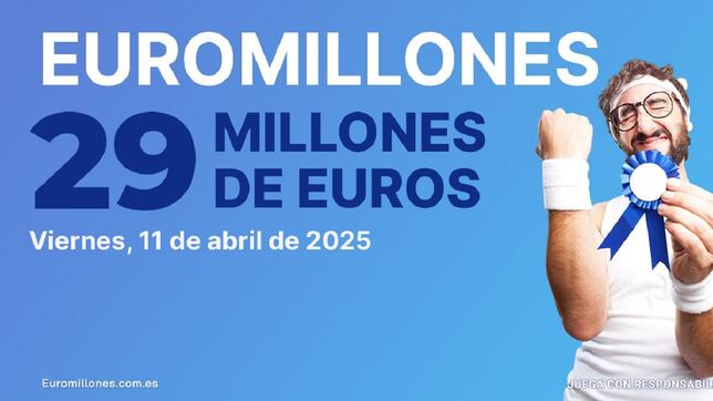 Euromillones: comprobar los resultados del sorteo de hoy, viernes 11 de abril