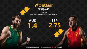 Australia vs. España: horario, TV, pronósticos y estadísticas