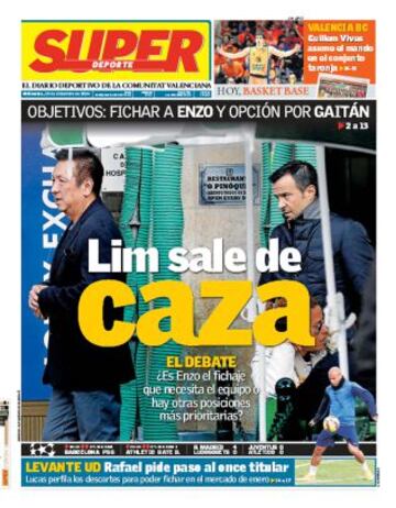 Portadas de la prensa deportiva