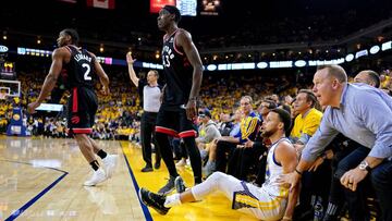 Golpe de los Raptors: ganan en el Oracle ante el Curry más letal