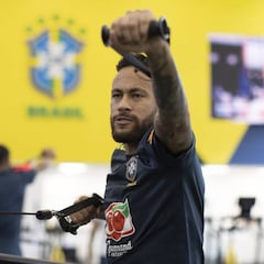 Neymar, duda para el debut de Brasil en las eliminatorias