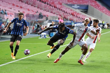 Atalanta de Bérgamo y el París Saint Germain se enfrentaron por los cuartos de final de la Champions League en el Estadio da Luz en Lisboa.