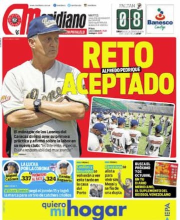 Portadas de la prensa deportiva