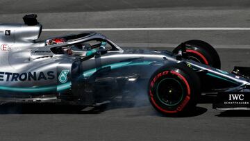 Lewis Hamilton (Mercedes W10. Canadá, F1 2019).