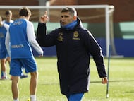 Entrenamiento Deportivo de La Coruña. Antonio Hidalgo