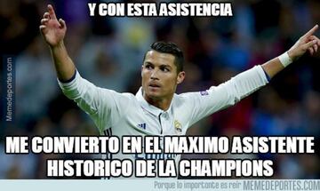 Los memes del Real Madrid 3- 1 Nápoles