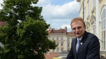 "Lviv es una ciudad totalmente tolerante, con personas de diferentes nacionalidades que se respetan unas a otras. No noté eso por ejemplo en Londres", dice el alcalde.