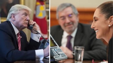 Sheinbaum y Trump hablaron por teléfono sobre temas de migración, lucha contra el narcotráfico, y el comercio bilateral entre México y Estados Unidos.