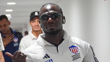 Chará llega al Metropolitano de Barranquilla.