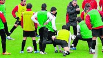Clemente podría recuperar a Canella ante el Atlético