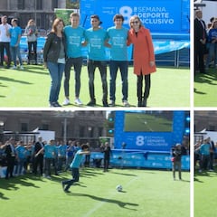 Llorente, Achraf y Vallejo meten penaltis...¡hasta con la pierna mala!