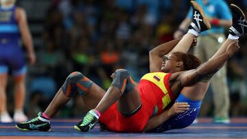 Jackeline Rentería, luchadora colombiana