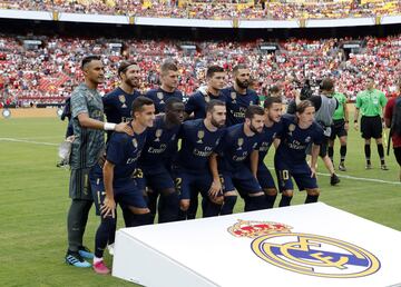 Real Madrid Xi: Keylor; Carvajal, Nacho, Ramos, Mendy; Lucas, Kroos, Modric, Hazard; Jovic y Benzema.