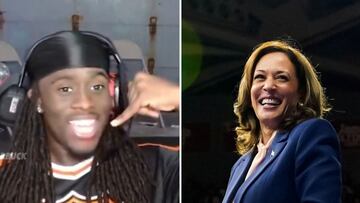 Kai Cenat goes crazy on stream after Secret Service and Kamala Harris campaign call for unexpected collab