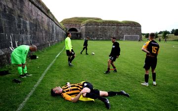 Partido de la Berwick Charities Cup.