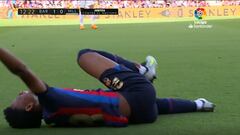 Una entrada terrorífica sin venir a cuento: vean la barbaridad por la que Balde se va perder 7 semanas