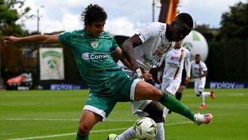 Con goles de Caicedo y Castro, Equidad y tolima empataron 1-1 en el Metropolitano de Techo.