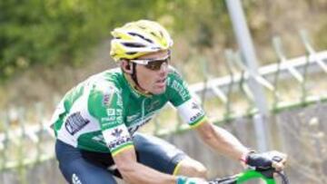 Luis Le&oacute;n S&aacute;nchez durante la s&eacute;ptima etapa de esta Vuelta a Espa&ntilde;a 2014.