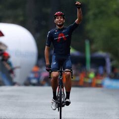 Ganna, dueño de Montescuro en gran etapa de Rubio