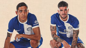 ¿Por qué el Atlético juega de azul y blanco en el Metropolitano?