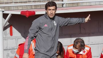 Raúl, entrenador del Real Madrid Castilla.