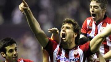 <b>RÉCORD GOLEADOR. </b>Llorente lleva doce dianas con el Athletic en Europa y supera a Dani (11).