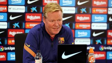 26/09/20 ENTRENAMIENTO DEL BARCELONA
RUEDA DE PRENSA RONALD KOEMAN
PUBLICADA 27/09/20 NA MA46 1COL