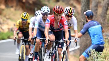 01/09/22   VUELTA CICLISTA A ESPAÑA 2022   ETAPA 12 SALOBREÑA  -  PEÑAS BLANCAS ESTEPONA   REMCO EVENEPOEL LIDER DE LA CARRERA    VUELTA ESPAÑA SALOBREÑA PEÑAS BLANCAS