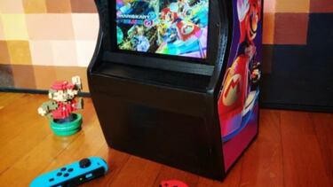 Convierten una Nintendo Switch en una máquina recreativa