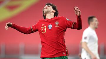 Jo&atilde;o F&eacute;lix con la selecci&oacute;n portuguesa.