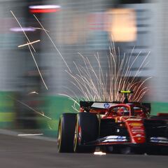 Los frenos lastran el “ritmo de pole” de Sainz