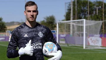 El Madrid medita romper la cesión de Lunin en enero