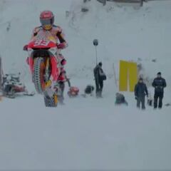 Márquez y su última locura: un caballito sobre la nieve
