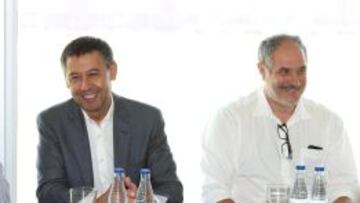 Zubizarreta, con Bartomeu.