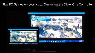Xbox One permite retransmitir tus juegos de PC a la consola