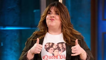 El origen del nombre de Lalachus viene por una serie de los 90 que ha desvelado la propia cómica