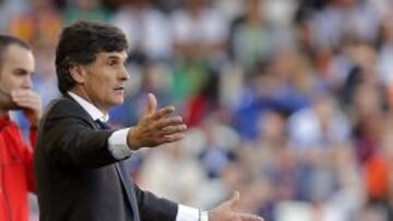 El entrenador del Osasuna, José Luis Mendilibar.