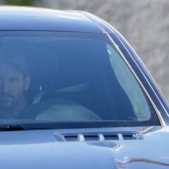 Messi 'vuelve' al Barça: así fue su llegada al entrenamiento