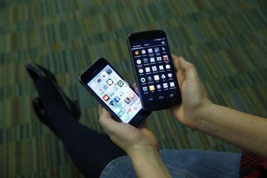 Android no era táctil