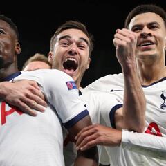 Tottenham y Davinson Sanchez, a octavos de Champions League