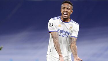 07/12/21 PARTIDO FASE DE GRUPOS CHAMPIONS LEAGUE
REAL MADRID - INTER DE MILAN
OCASION RODRYGO TRISTEZA MILITAO