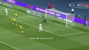 El insólito error de Icardi en el último amistoso del PSG