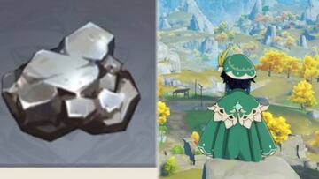 Hierro blanco en Genshin Impact: dónde encontrarlo y para qué sirve