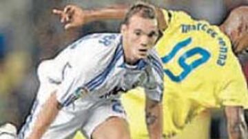 Sneijder volvió a ser uno de los mejores del Madrid.