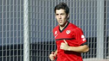 Alberto Perea, jugador del Rayo Vallecano.