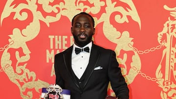 Terence Crawford con su premio.