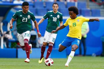 Brasil vs. México: Las mejores imágenes del partido